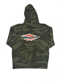 USA Double Logo Camo Pullover Hoodie