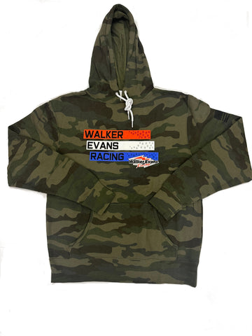USA Double Logo Camo Pullover Hoodie